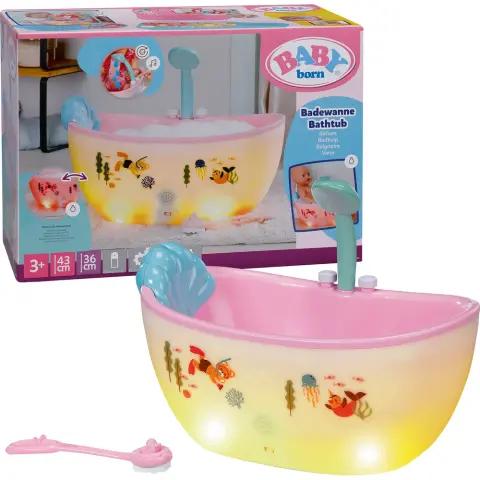 ZAPF CREATION Baby born fürdőkád hang- és fényhatással 840924
