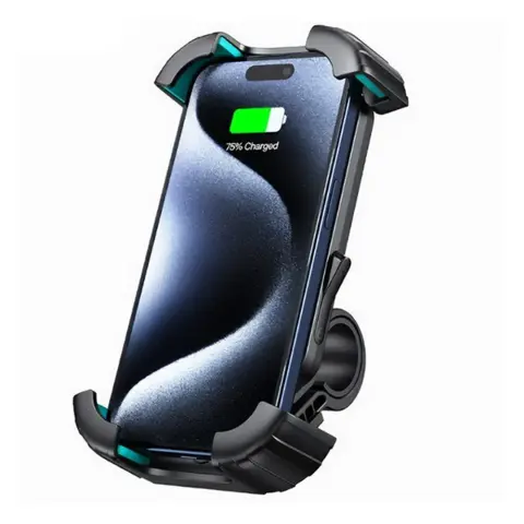 USAMS ZJ078 kerékpáros és motoros telefontartó 360° 4.7-6.7" méret FEKETE ZJ78ZJ01