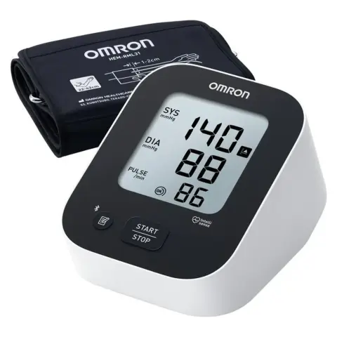OMRON M2+ Connect okos felkaros vérnyomásmérő Bluetooth adatátvitellel HEM-7188T1-LE