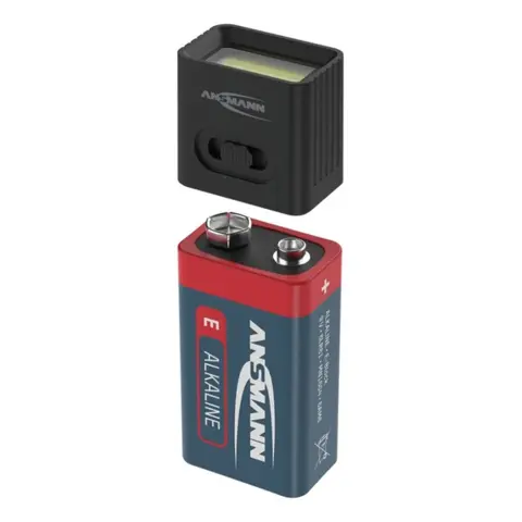 ANSMANN Mini COB LED lámpa 9V-os elemmel 3W 1600-0714