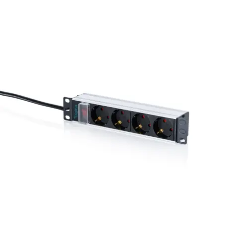 DIGITUS Túlfeszültségvédő 4DIN 2m Fekete/Fehér DN-95418-S