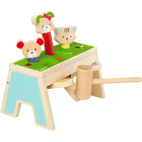 EICHHORN Friends Pop Up ütögetős készségfejlesztő játék 16 részes 100005474