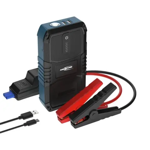 ANSMANN Jump Starter 10.0 auto starter 2500 mAh 1500 A s LED osvjetljenjem crni 1900-0129