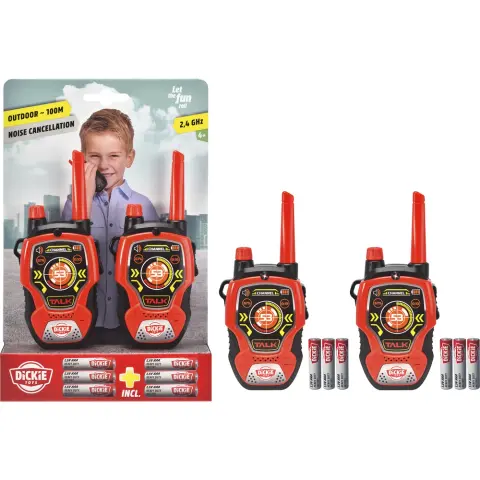 DICKIETOYS Walkie Talkie szett 2 darabos