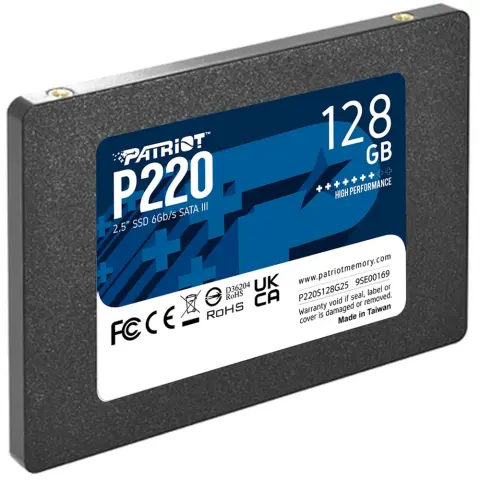 PATRIOT 128GB P220 SATA 3 2.5" P220S128G25