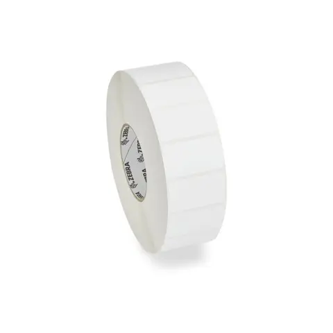 ZEBRA 3003355 POLYPRO 4000D 76.2X25.4MM 500 LBL/ROLL C-19MM BOX OF 16
