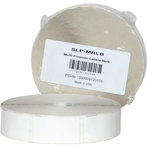 SEIKO 42100651 SLP-MRLB WHITE LABEL FOR TRAY 28X51MM 1700 LAB/ROLL 1 ROLL/BOX