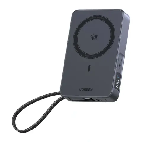 UGREEN PB773 Wireless magnetic Powerbank 10000mAh 30W gray