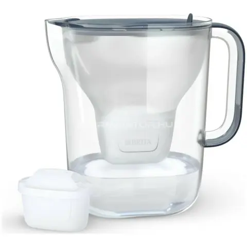 BRITA Style Essential XL vízszűrő kancsó +1 Maxtra Pro Pure szűrő szürkéskék 1058043