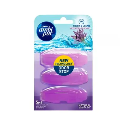 AMBI PUR Toilet fragrance gel refill 3x55 ml lavender and rose KHT1580
