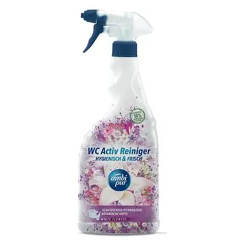 AMBI PUR Toilet cleaner spray 750 ml white flowers KHT1585