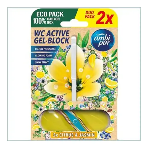 AMBI PUR Toilet cleaner block 45 g water flowers KHT1588