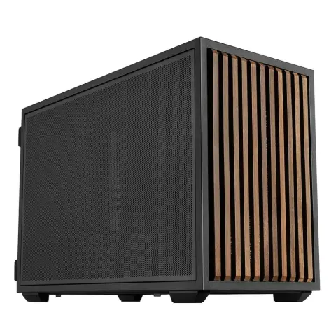 LIAN LI B4-mATX Wood computer case walnut-black B4X-WD