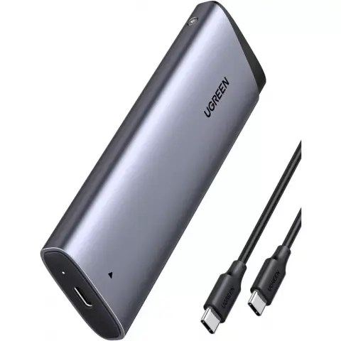 UGREEN CM767 M.2 NVMe SSD külső ház szürke