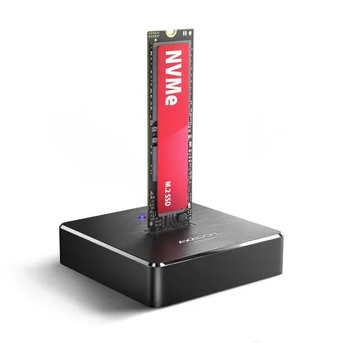 AXAGON ADSA-M2C11 USB-C 10Gbps M.2 NVMe & SATA SSD dokkoló fekete