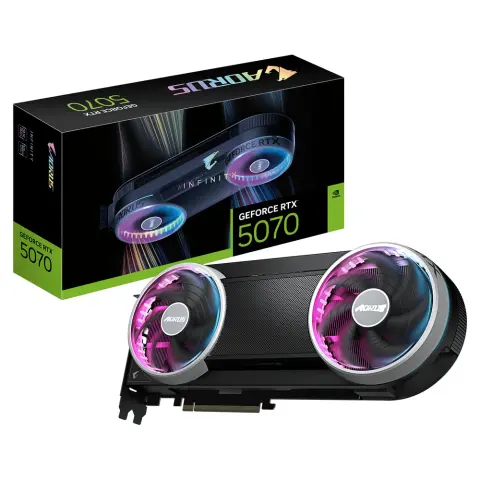 GIGABYTE GeForce RTX 5070 12GB GDDR7 AORUS INFINITY GV-N5070AORUS IF-12GD