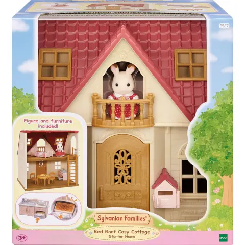 EPOCH Sylvanian Families kezdő ház szett figurával 5567