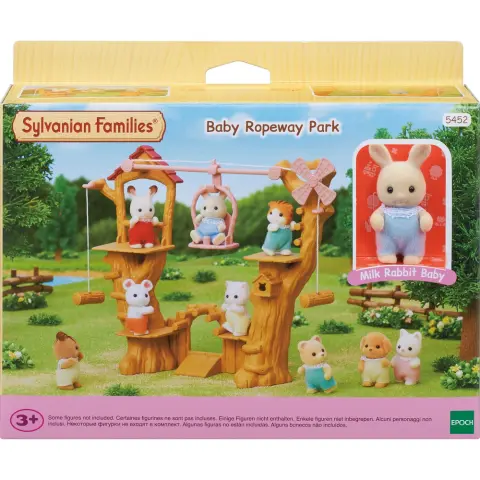 EPOCH Sylvanian Families Bébi libegő nyuszi bébi figurával 5452