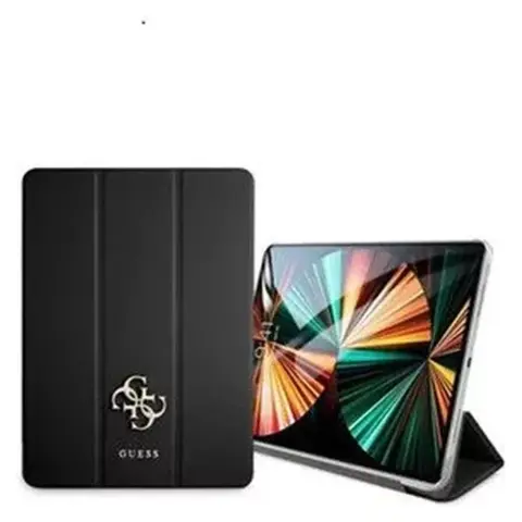 GUESS Saffiano Folio oldalra nyíló tok Apple iPad Pro 12.9" fekete