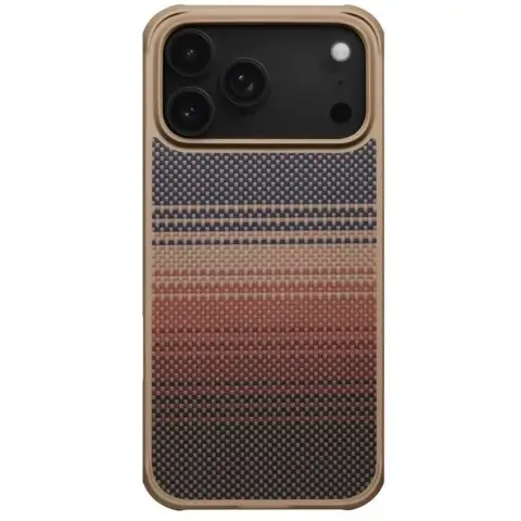 PITAKA Aramid ProGuard MagSafe tok iPhone 17 Pro Max / iPhone 18 Pro Max naplemente