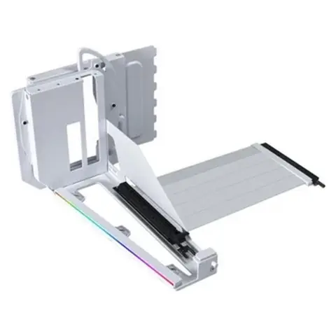 LIAN LI VG4-5-V4W 4-Slot Vertical GPU Kit white
