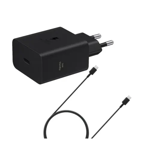 SAMSUNG EP-T6010NBE wall charger 60W + EP-DA705BBE cable black OEM