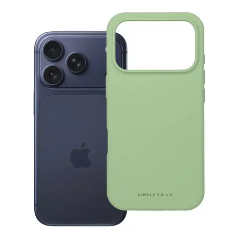ROAR Cloud Skin szilikon hátlap Apple iPhone 17 Pro / iPhone 18 Pro zöld