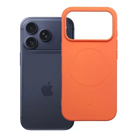 ZONE Silicone Mag MagSafe szilikon hátlaptok Apple iPhone 17 Pro / iPhone 18 Pro narancssárga