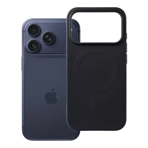ZONE Silicone Mag MagSafe hátlaptok iPhone 17 Pro / iPhone 18 Pro fekete
