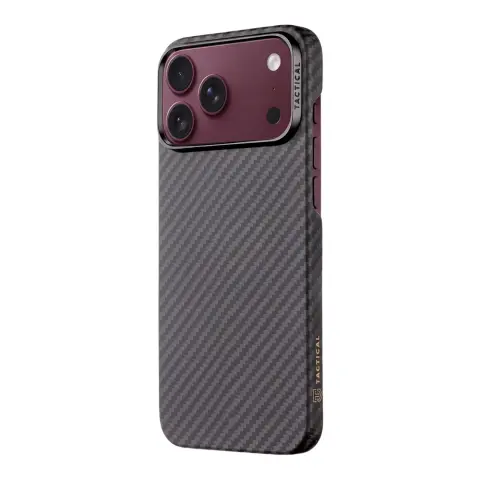 TACTICAL MagForce Aramid MagSafe tok iPhone 17 Pro Max / iPhone 18 Pro Max fekete