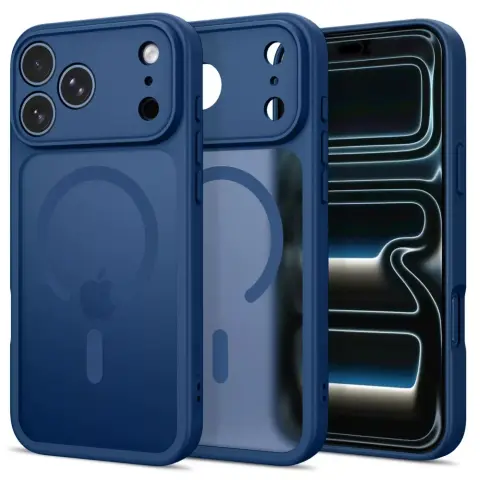 TECH-PROTECT BasicMag MagSafe tok iPhone 17 Pro Max / iPhone 18 Pro Max sötétkék
