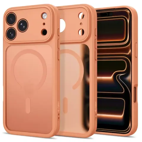TECH-PROTECT BasicMag MagSafe tok iPhone 17 Pro Max / iPhone 18 Pro Max matt narancssárga