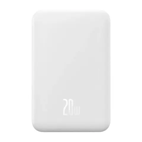 BASEUS EnerFill FM41 Magnetic Power Bank 20000mAh 20W +kabel bijeli E0027U01