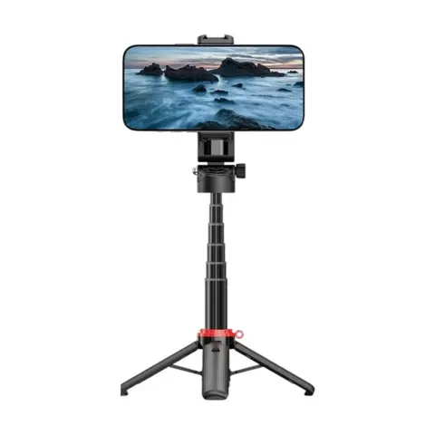 DEVIA Szelfibot PRO2 tripod Bluetooth 64cm 4.7-6.7" fekete ST145238