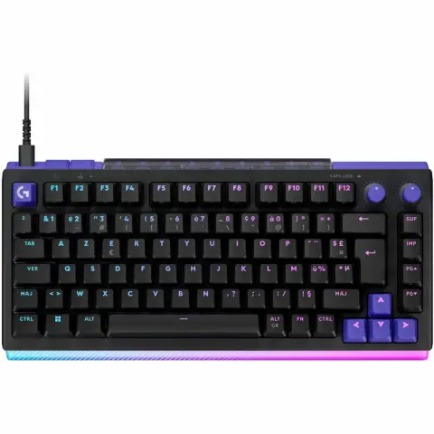 LOGITECH G512 X 75 játékhoz tervezett billentyűzet US angol fekete 920-013934