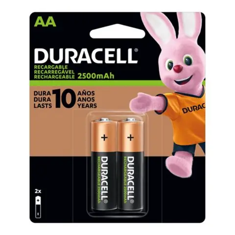 DURACELL Recharge ceruza akku (AA) 2500mAh 2db
