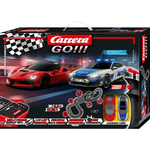 CARRERA GO!!! High Speed Pursuit pálya készlet 20062626