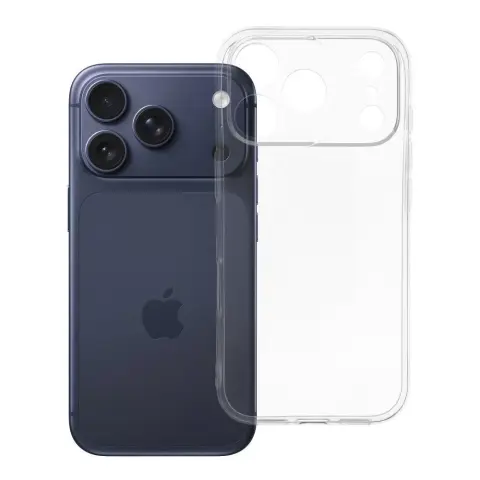 CLEAR Szilikon tok iPhone 17 Pro / iPhone 18 Pro 2mm átlátszó
