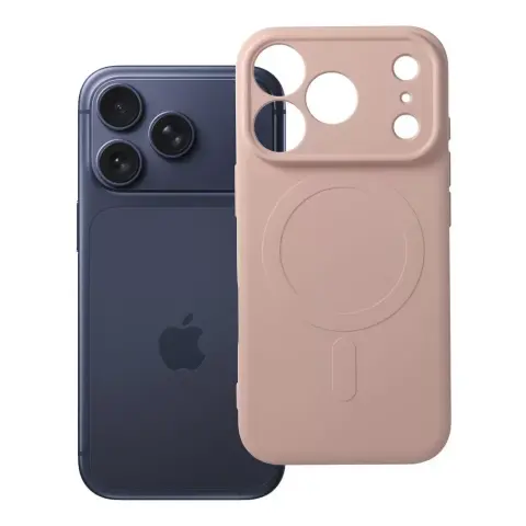 SILICONE MagSafe szilikon tok Apple iPhone 17 Pro / iPhone 18 Pro rózsaszín