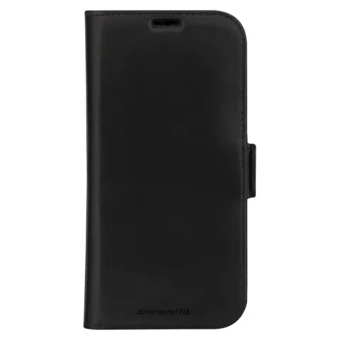 DBRAMANTE1928 Bőrtok Copenhagen iPhone 17 Pro / iPhone 18 Pro éjfekete CO63ICBL5859