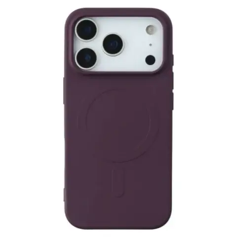 CELLECT Mágneses szilikon tok iPhone 17 Pro Max / iPhone 18 Pro Max lila