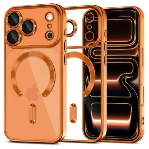 TECH-PROTECT Magflex MagSafe tok iPhone 17 Pro / iPhone 18 Pro kozmikus narancssárga