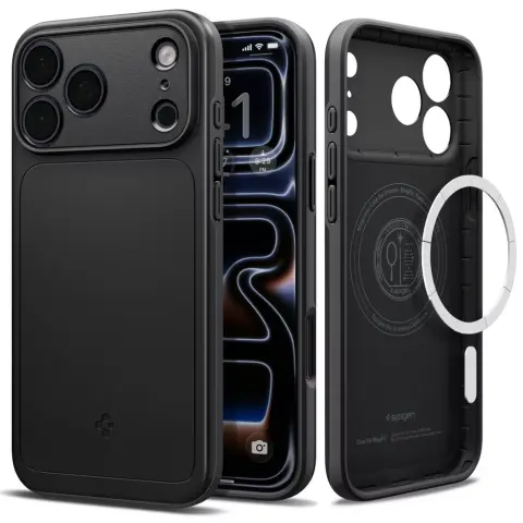 SPIGEN Thin Fit MagFit tok iPhone 17 Pro / iPhone 18 Pro fekete ACS12144