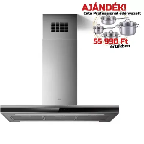 ELICA ADÉLE IS IXBL/A/90 Island range hood inox