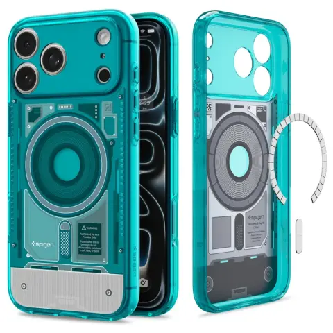 SPIGEN Ultra Hybrid C-One MagFit tok iPhone 17 Pro / iPhone 18 Pro kék ACS11985