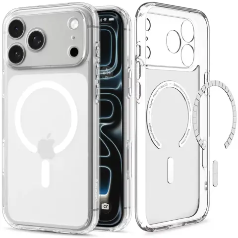 SPIGEN Ultra Hybrid MagFit tok iPhone 17 Pro / iPhone 18 Pro fagyos fehér ACS12161
