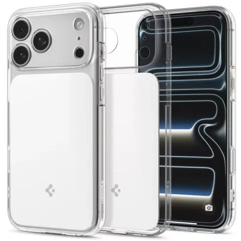 SPIGEN Ultra Hybrid T MagFit tok iPhone 17 Pro Max / iPhone 18 Pro Max fehér ACS12132