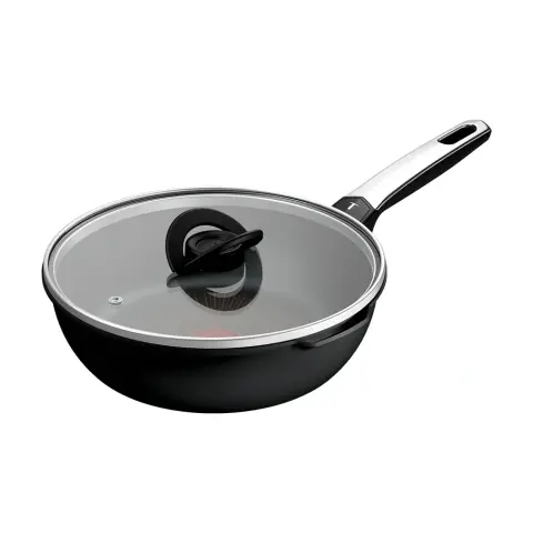 TEFAL G3208402 Excellence Serpenyő Wok fedővel 24cm