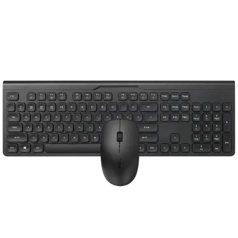 RAPOO 8065M Bluetooth+2.4GHz vezeték nélküli bill.+egér szett fekete