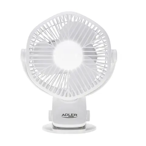 ADLER AD 7335 Csiptetős asztali ventilátor fehér
